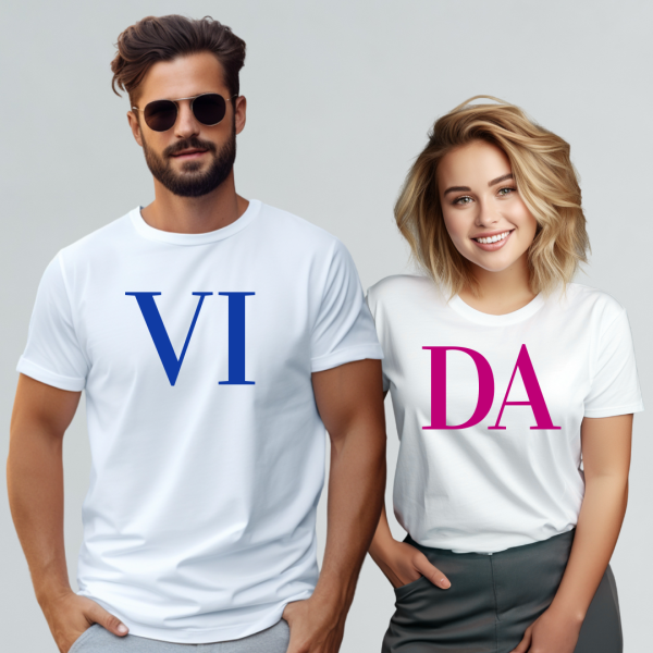 Kit Casal Camiseta e Blusa - R125